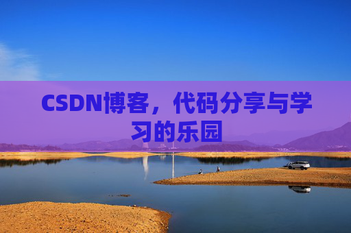 CSDN博客，代码分享与学习的乐园